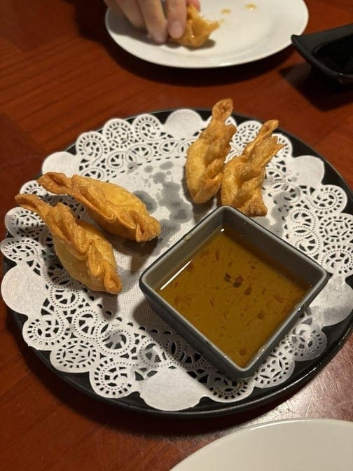 Crab Rangoon.