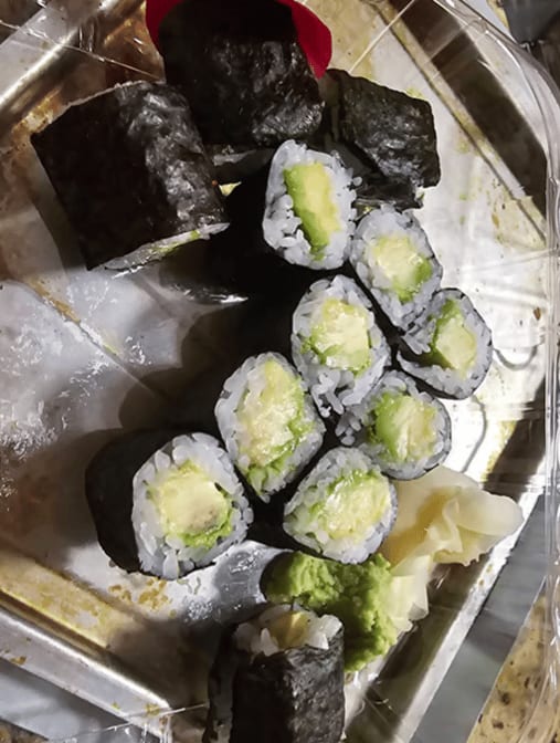 Avocado Roll.
