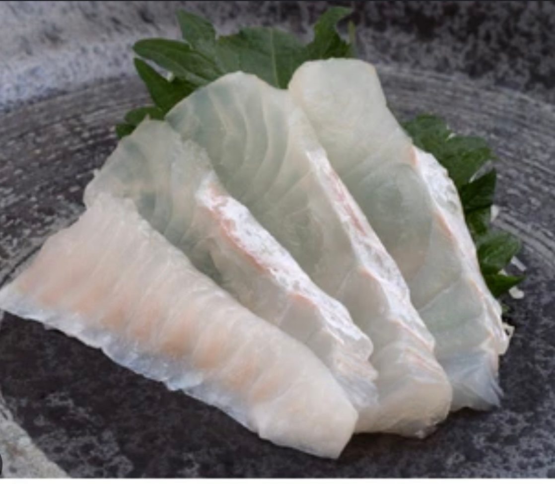Hirame/Fluke Sashimi.